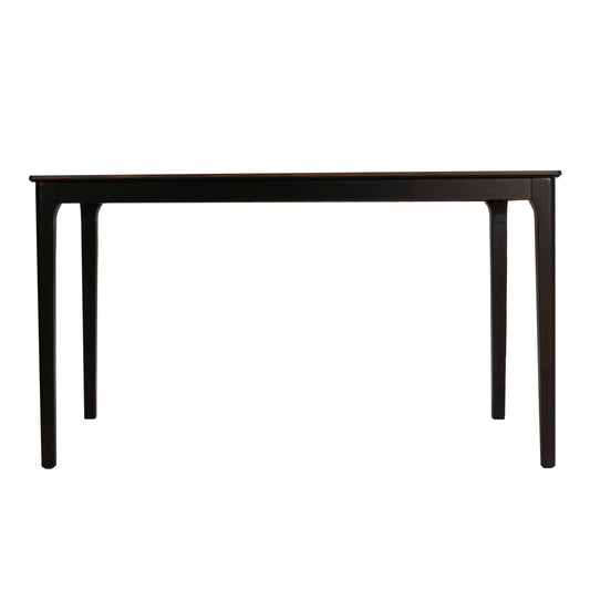 Cosmo Casa - Eetkamertafel - Massief Hout HDF Laminaat - Sheesham Houtlook - 135x80cm - Donkere Poten