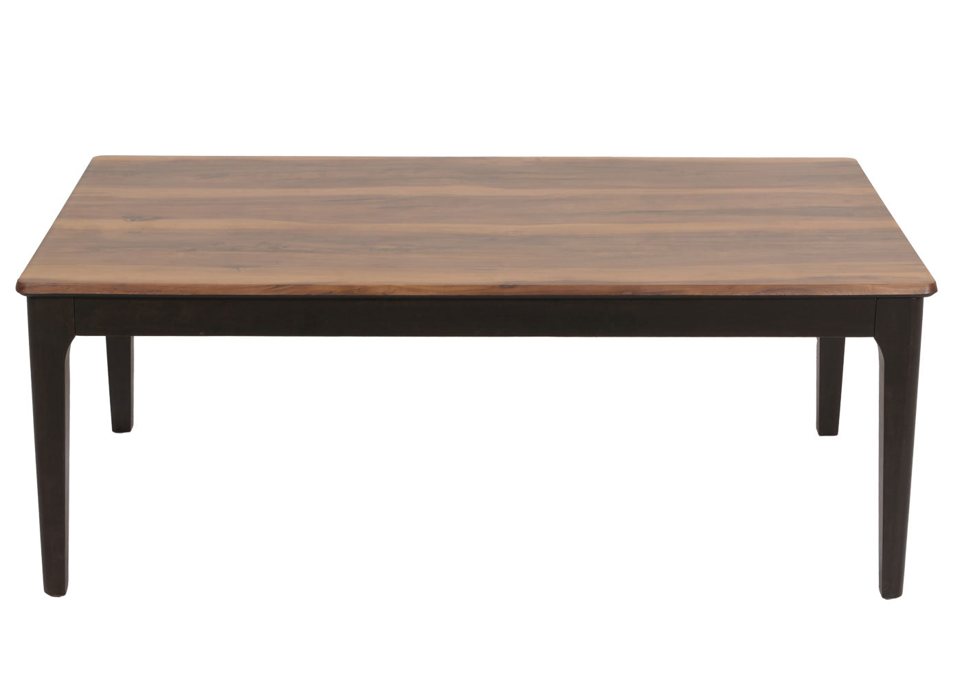 Cosmo Casa - Salontafel - Bijzettafel - Massief Hout - HDF Laminaat - Melamine - 46x120x70cm - Sheesham Houtlook - Donkere Poten