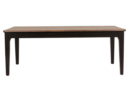 Cosmo Casa - Salontafel - Bijzettafel - Massief Hout - HDF Laminaat - Melamine - 46x120x70cm - Sheesham Houtlook - Donkere Poten