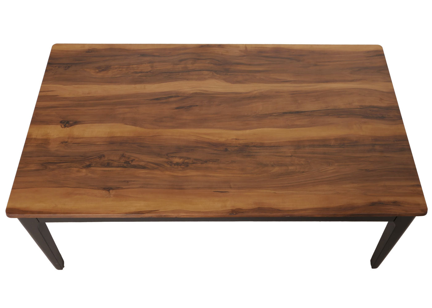 Cosmo Casa - Salontafel - Bijzettafel - Massief Hout - HDF Laminaat - Melamine - 46x120x70cm - Sheesham Houtlook - Donkere Poten