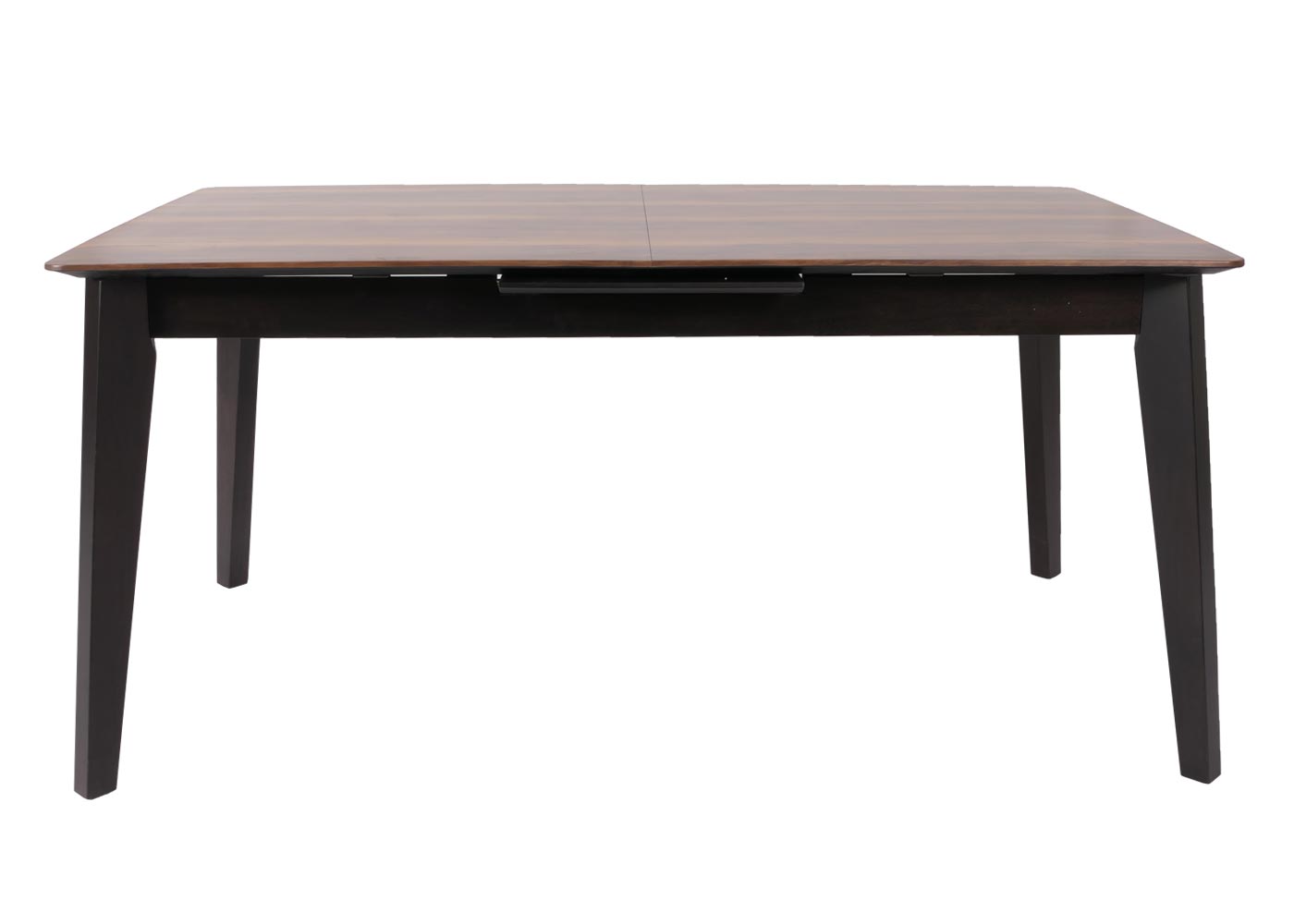 Cosmo Casa - Eettafel - Massief Hout - Laminaat - Melamine - 160-200 x 90 cm - Uitschuifbaar - Sheesham Houtlook - Donkere Poten