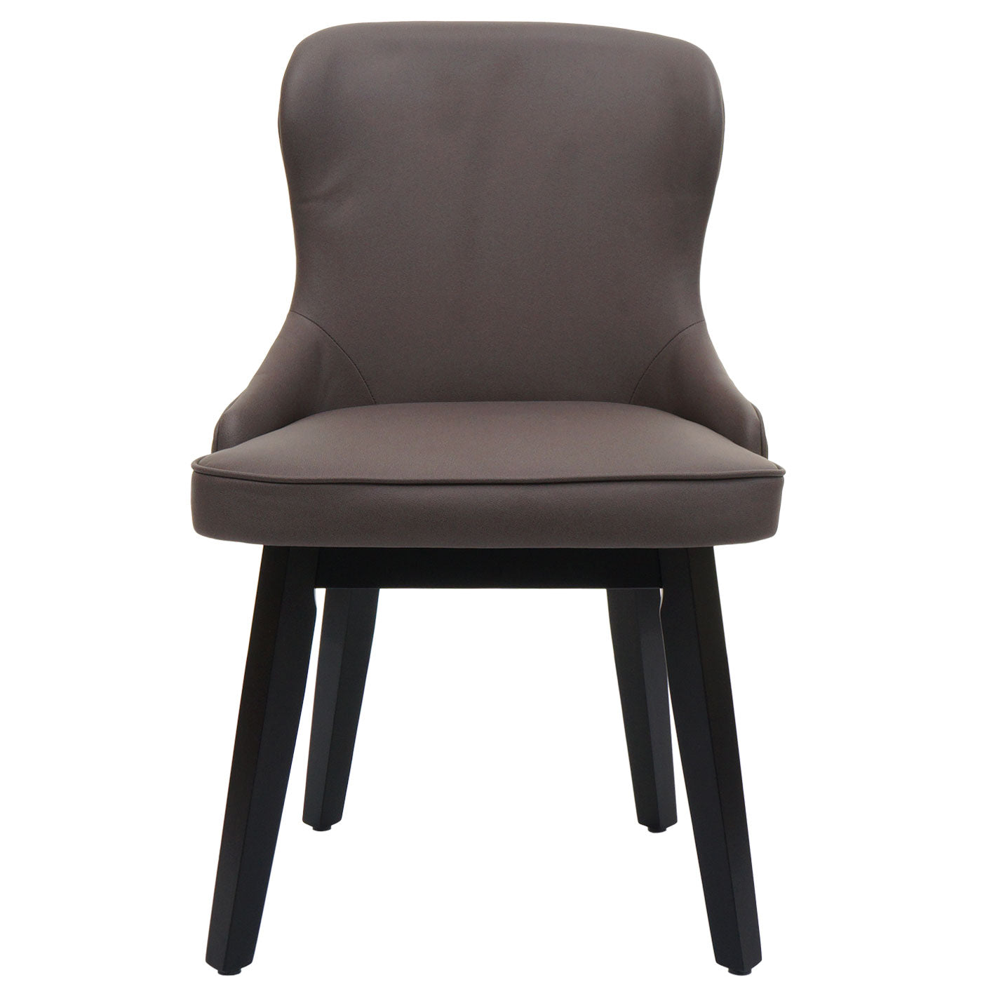 Cosmo Casa - Set van 2 Eetkamerstoelen - Gestoffeerde Stoel - Keukenstoel - Fauteuil - Stoftextiel - Massief Hout - Donkergroen-Grijs