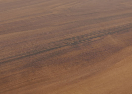 Cosmo Casa - Salontafel - Bijzettafel - Massief Hout HPL Laminaat - Sheesham Houtlook - Donker Frame - 80cm