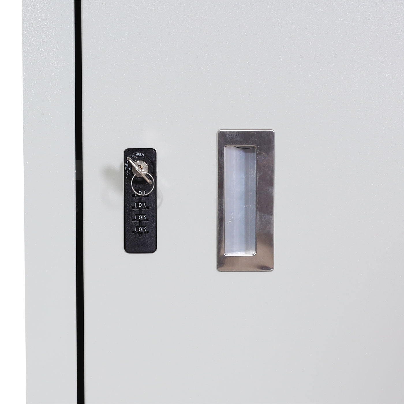 Cosmo Casa - Fietsenstalling voor 2 Fietsen - Afsluitbaar met Plantenbak - Gegalvaniseerd Staal - Lichtgrijs