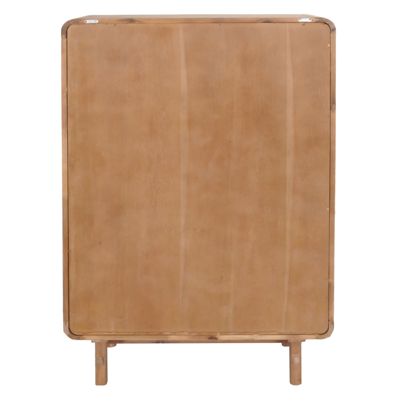 Cosmo Casa - Highboard - Dressoir - Opbergvakken - Riet - Gebeitst Acaciahout - 141x90x35cm - 32kg