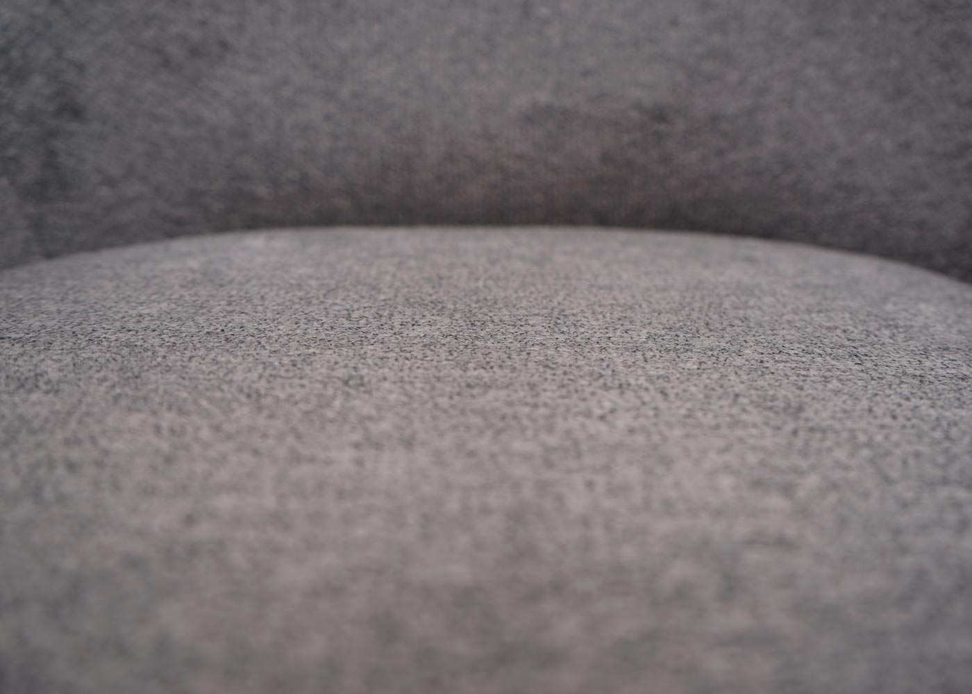 Cosmo Casa - Set van 2 Eetkamerstoelen - Keukenstoel - Draaibaar met Automatische Positionering - Textiel - Grijs