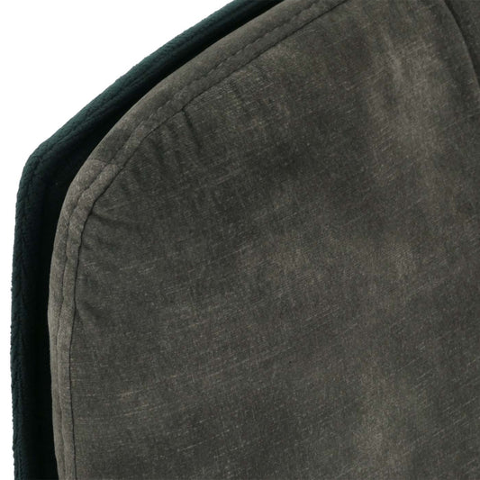 Cosmo Casa - Set van 2 Eetkamerstoelen - Keukenstoel - Fauteuil - Draaibaar Automatische Positie - Metaal - Stof - Groen