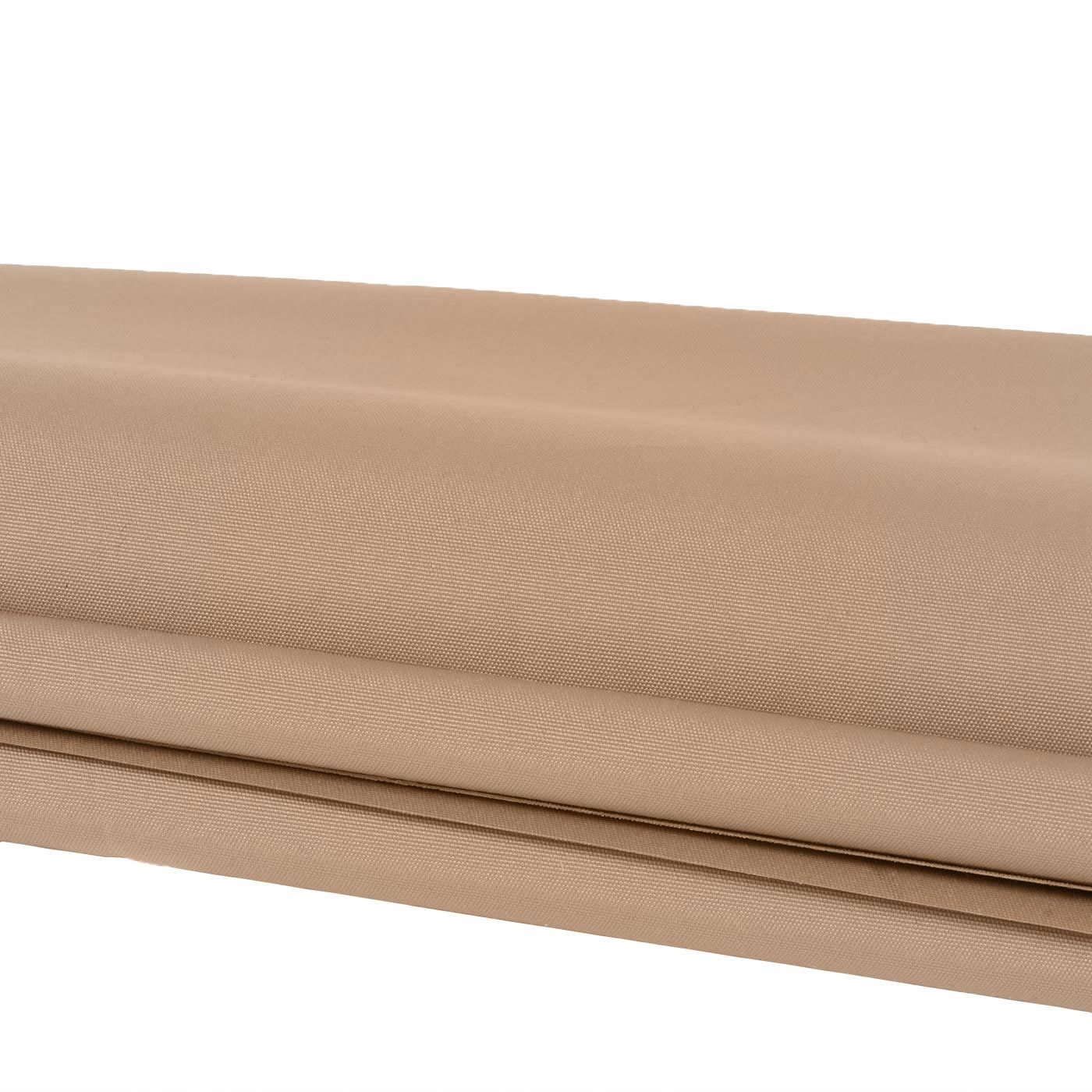 Cosmo Casa - Volant voor Elektrisch Cassettescherm - Uitschuifbare Volant 4x3m - Polyester - Zand