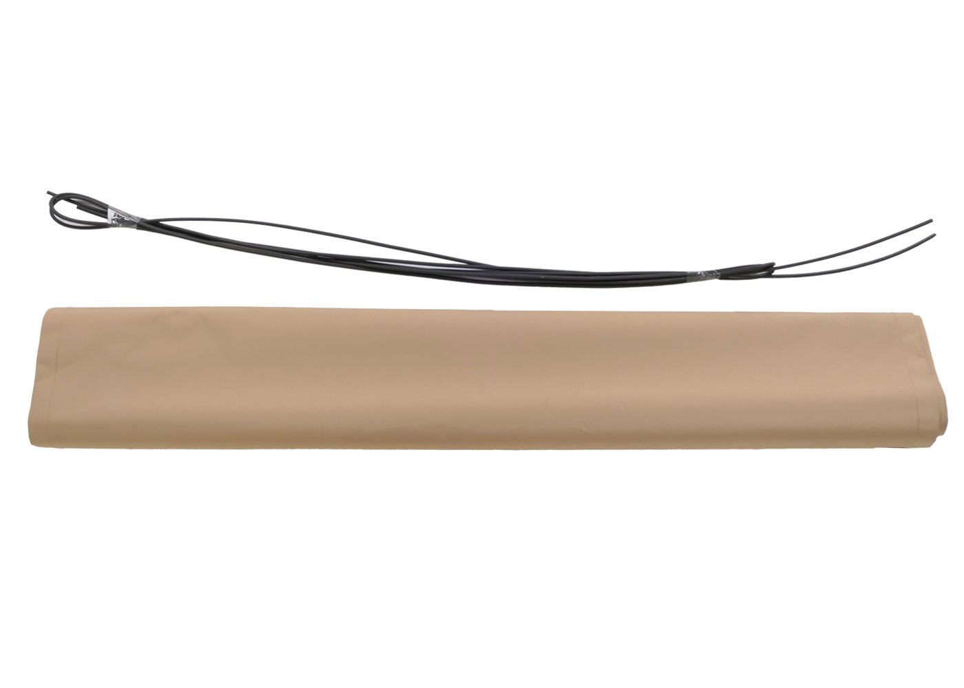Cosmo Casa - Volant voor Elektrisch Cassettescherm - Uitschuifbare Volant 4x3m - Polyester - Zand
