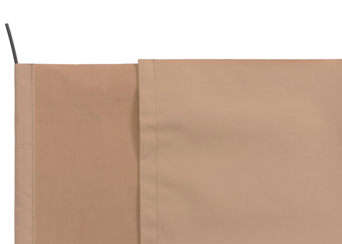 Cosmo Casa - Volant voor Elektrisch Cassettescherm - Uitschuifbare Volant 4x3m - Polyester - Zand