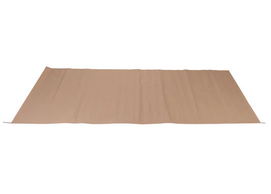 Cosmo Casa - Volant voor Elektrisch Cassettescherm - Uitschuifbare Volant 4x3m - Polyester - Zand