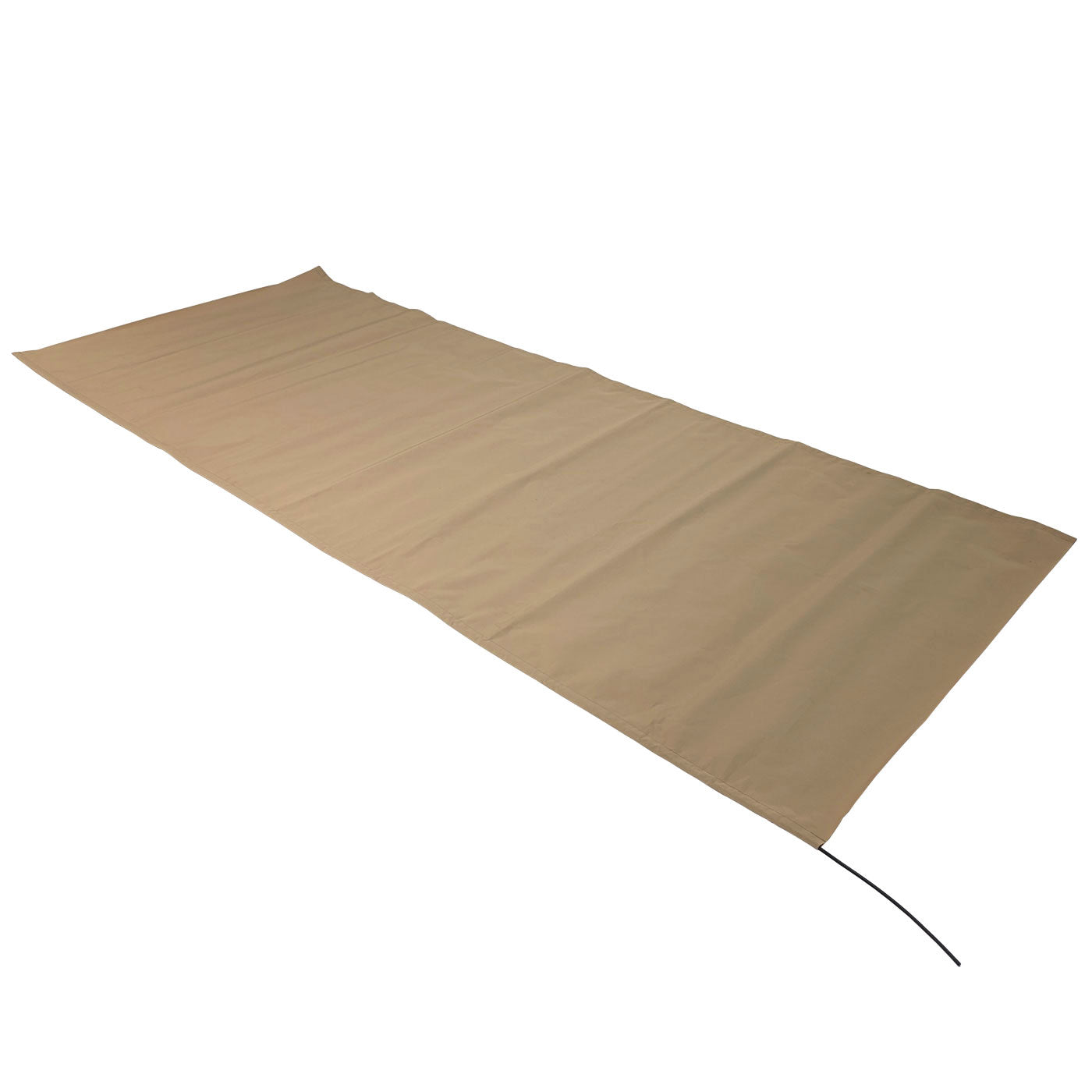 Cosmo Casa - Volant voor Elektrisch Cassettescherm - Uitschuifbare Volant 4x3m - Polyester - Zand