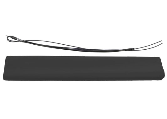 Cosmo Casa - Volant voor Elektrisch Cassettescherm - Uitschuifbare Volant 5x3m - Polyester - Antraciet