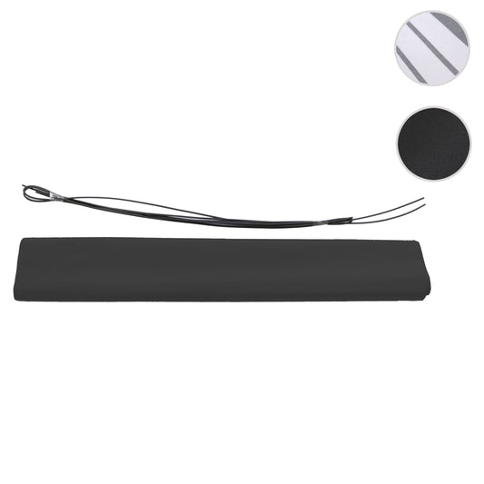 Cosmo Casa - Volant voor Elektrisch Cassettescherm - Uitschuifbare Volant 5x3m - Polyester - Antraciet