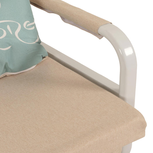 Cosmo Casa - Slaapbank - Slaapfunctie - Textiel - Beige