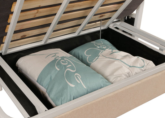 Cosmo Casa - Slaapbank - Slaapfunctie - Textiel - Beige