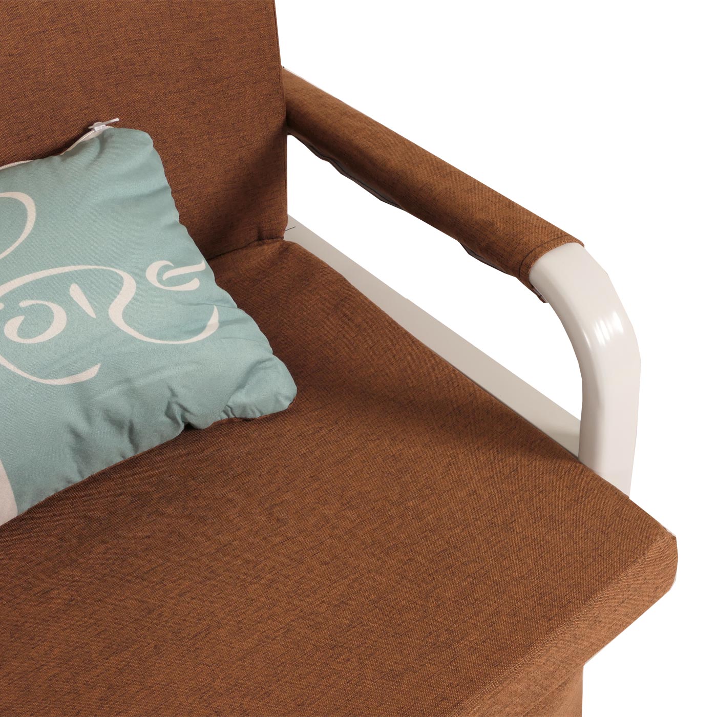 Cosmo Casa - Slaapbank - Slaapfunctie - Textiel - Bruin