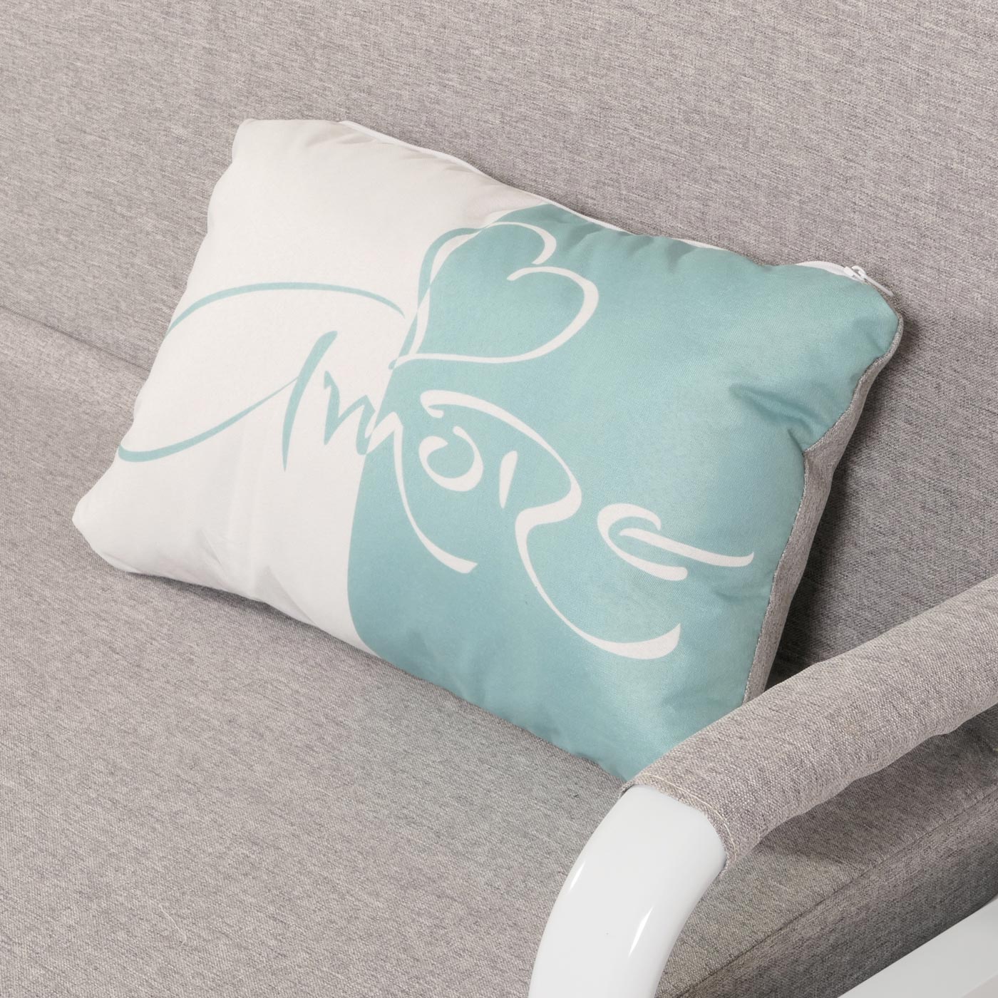 Cosmo Casa - Slaapbank - Slaapfunctie - Bedstee Ligvlak - 130x185cm - Stoftextiel - Lichtgrijs