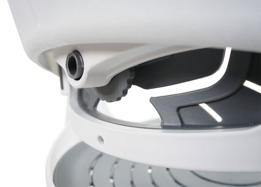 Cosmo Casa - Bureaustoel - Merryfair Wau 2B - Harde Schaal - Ergonomisch - Grijs