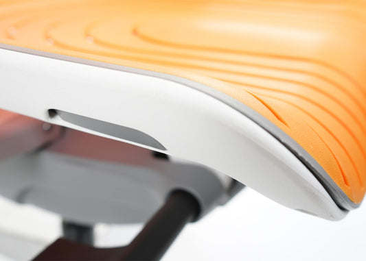 Cosmo Casa - Bureaustoel - Merryfair Wau 2B - Harde Schaal - Ergonomisch - Oranje