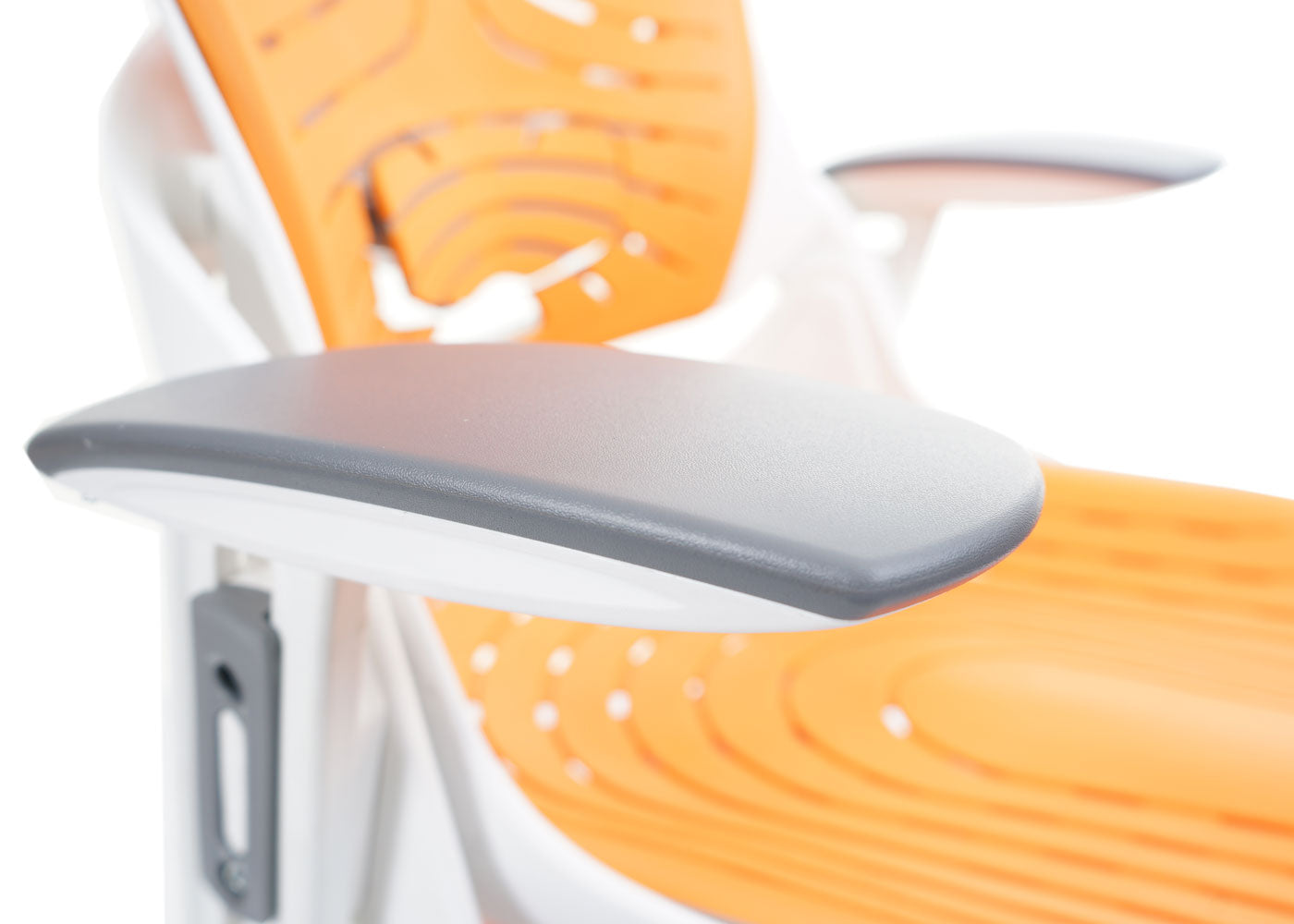 Cosmo Casa - Bureaustoel - Merryfair Wau 2B - Harde Schaal - Ergonomisch - Oranje