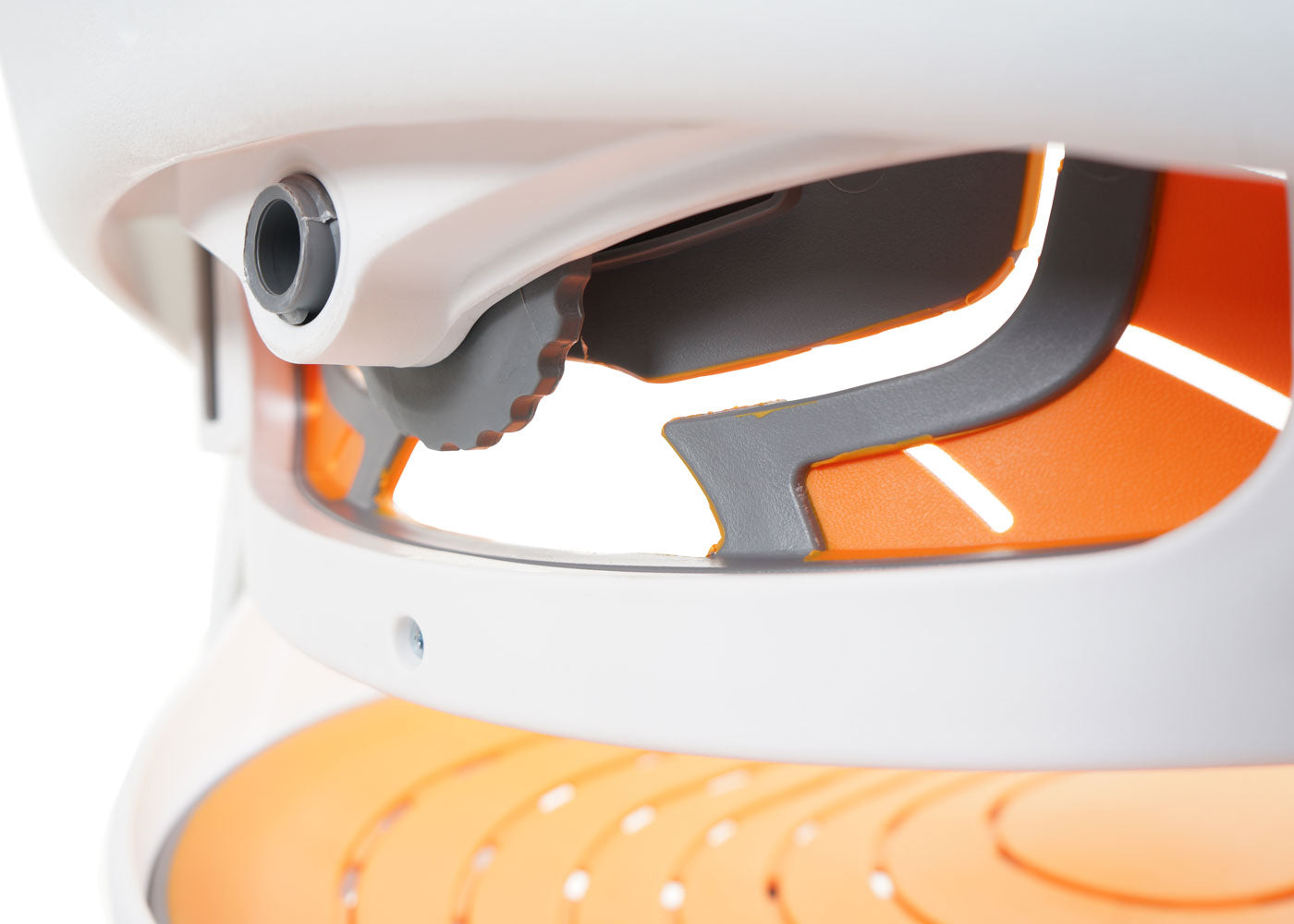 Cosmo Casa - Bureaustoel - Merryfair Wau 2B - Harde Schaal - Ergonomisch - Oranje