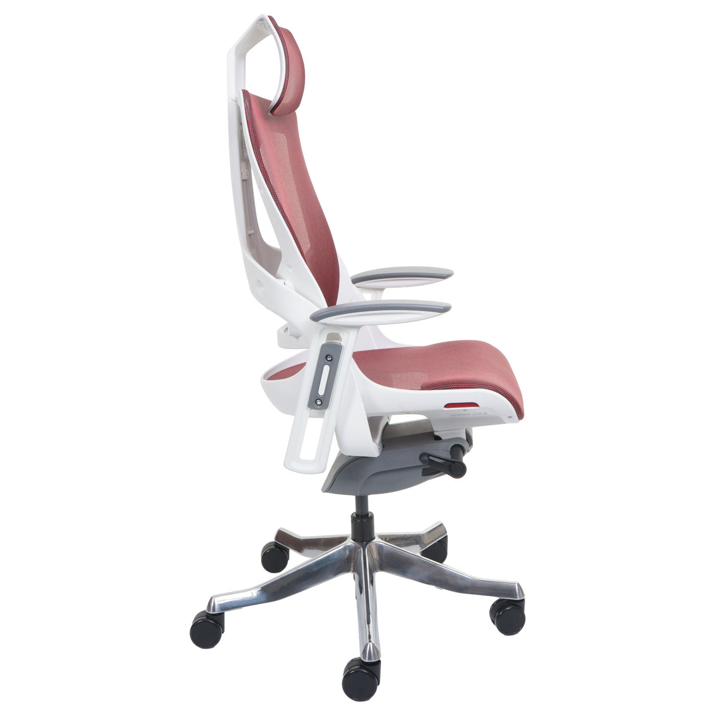 Cosmo Casa - Bureaustoel - Merryfair Wau 2 - Bekledingmesh - Ergonomisch - Rood