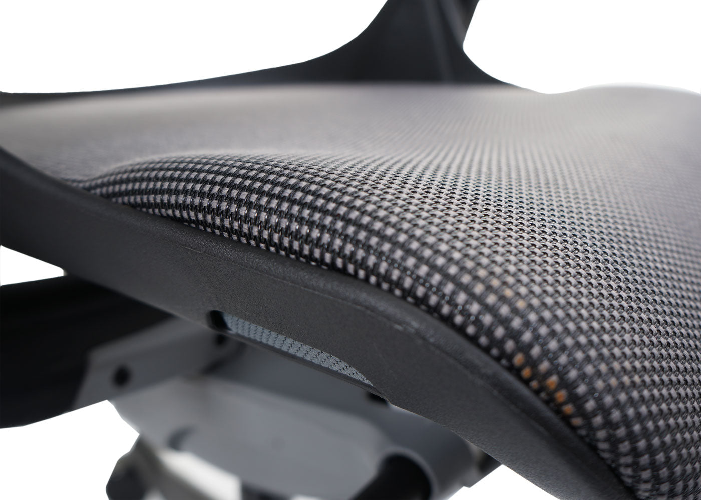 Cosmo Casa - Bureaustoel - Merryfair Wau 2 - Bekledingmesh - Ergonomisch - Zwartgrijs - Zwart Frame