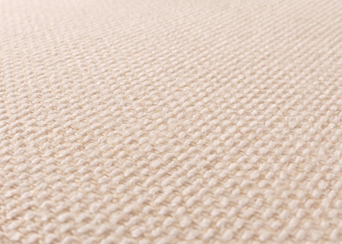 Cosmo Casa - Schommelstoel - Relax TV-Stoel - Massief Hout, Metaal & Stoftextiel 320gsm - Crème