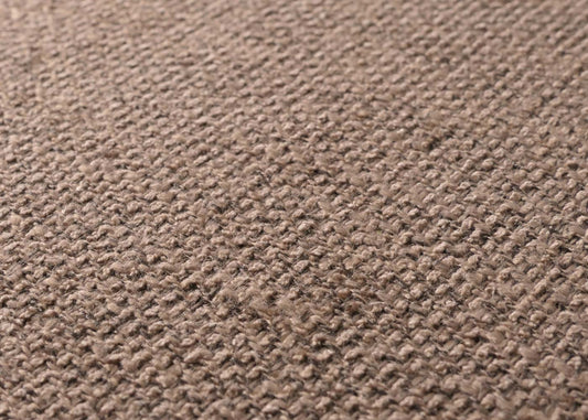 Cosmo Casa - Schommelstoel - Relax TV-Stoel - Massief Hout, Metaal & Stoftextiel 320gsm - Bruin