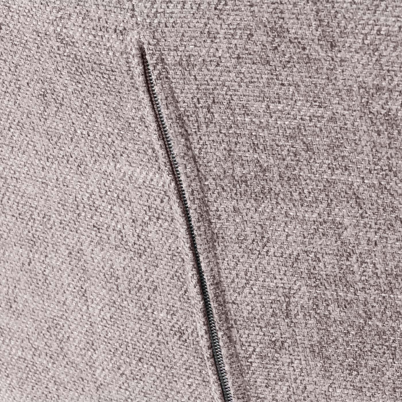 Cosmo Casa - Schommelstoel - Relax TV-Stoel - Massief Hout, Metaal & Stoftextiel 320gsm - Lichtgrijs