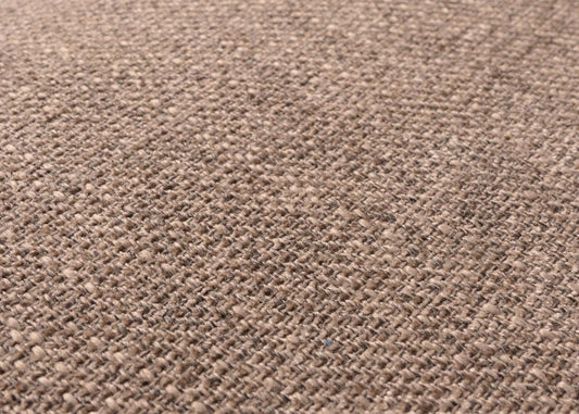 Cosmo Casa - Schommelstoel - Relax TV-Stoel - Massief Hout, Metaal & Stoftextiel 320gsm - Bruin