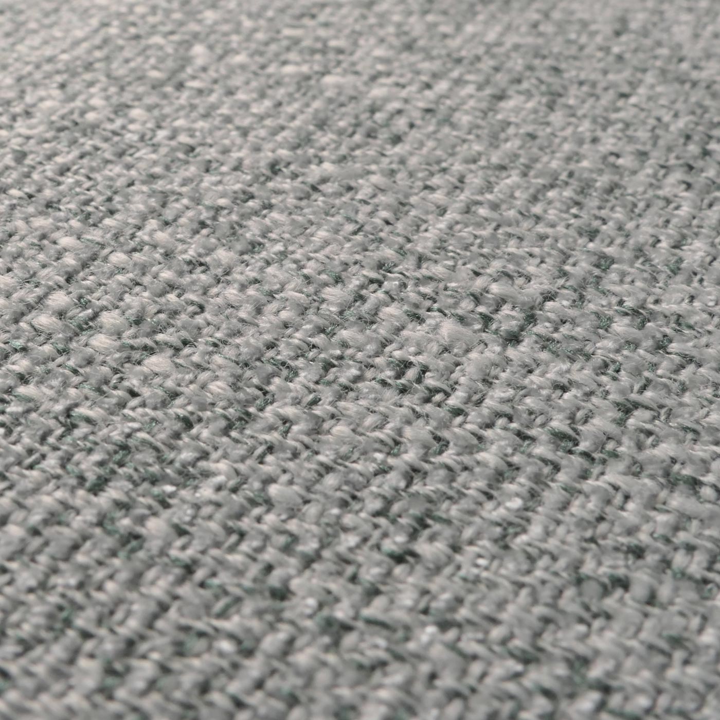 Cosmo Casa - Schommelstoel - Relax TV-Stoel - Massief Hout, Metaal & Stoftextiel 320gsm - Grijsgroen