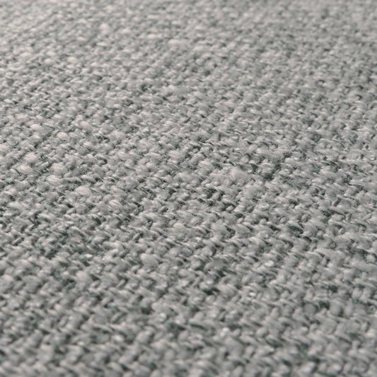 Cosmo Casa - Schommelstoel - Relax TV-Stoel - Massief Hout, Metaal & Stoftextiel 320gsm - Grijsgroen