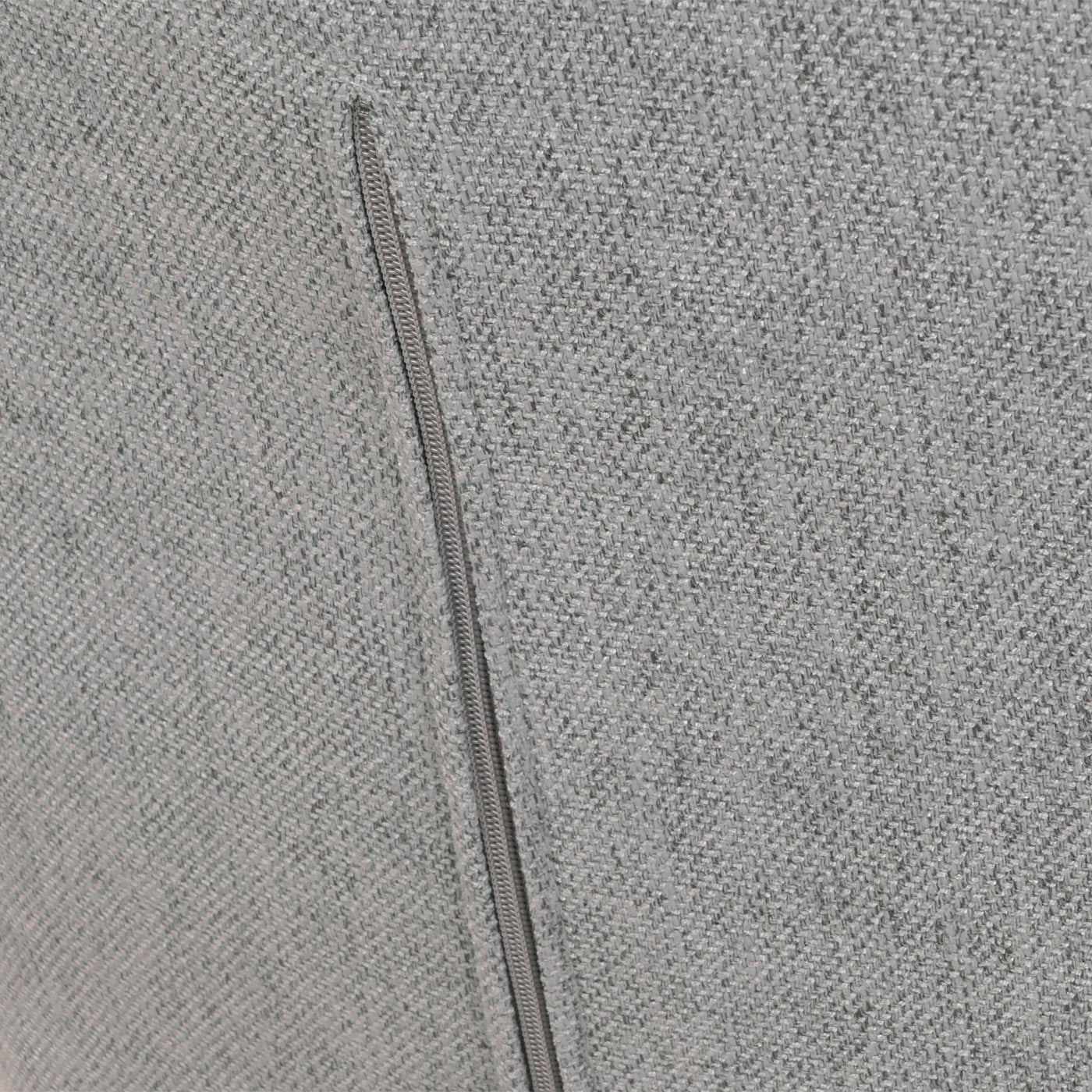 Cosmo Casa - Schommelstoel - Relax TV-Stoel - Massief Hout, Metaal & Stoftextiel 320gsm - Grijsgroen