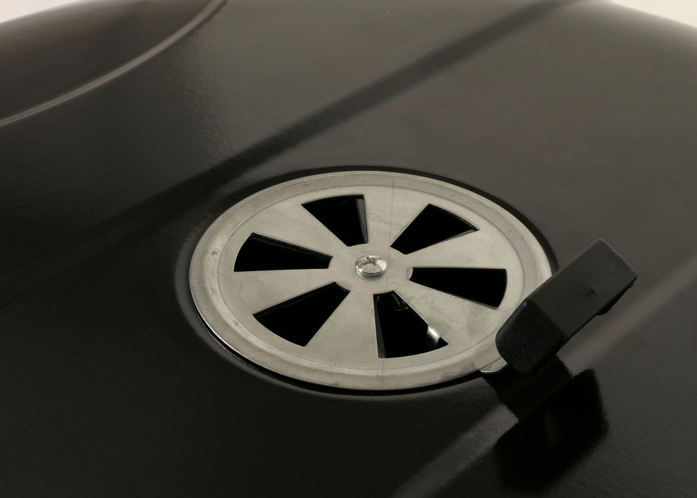 Cosmo Casa - Grillwagen - Houtskool Ketelgrill met Deksel - Gemailleerd Staal - Drie Planken - Zwart