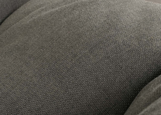 Cosmo Casa - Polyrotan Tuinset - Zitgroep met Stoel en Bijzettafel - Grijs - Donkergrijze Bekleding