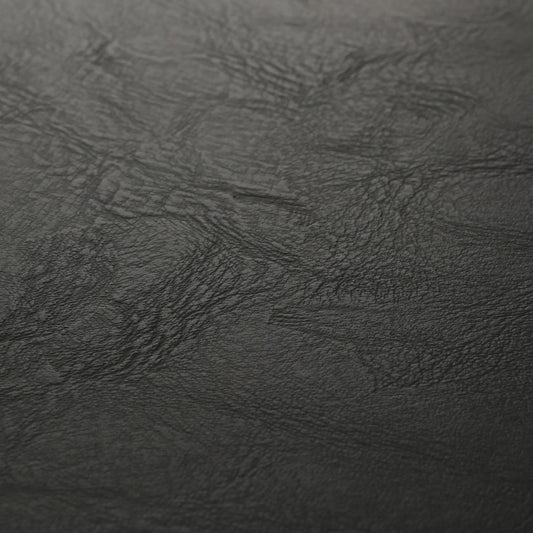 Cosmo Casa - Set van 2 Barkrukken - In Hoogte Verstelbaar - Draaibare Voetsteun - Industrieel Staal & Kunstleer - Zwart