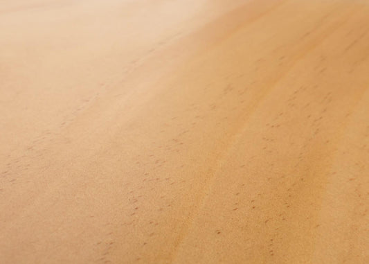 Cosmo Casa - Barkruk - Keukenkruk - Voetsteun - Industrieel Metaal & Massief Hout - 3D Structuur - Naturel