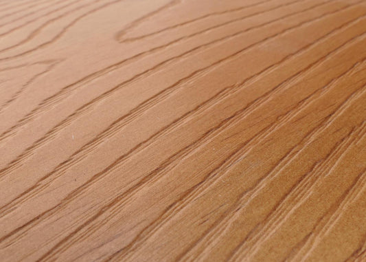 Cosmo Casa - Set van 2 Wandplanken - Hangende Boekenplank - 3D Structuur - Industrieel Staal & Massief Hout - 29x45x25 cm - Naturel