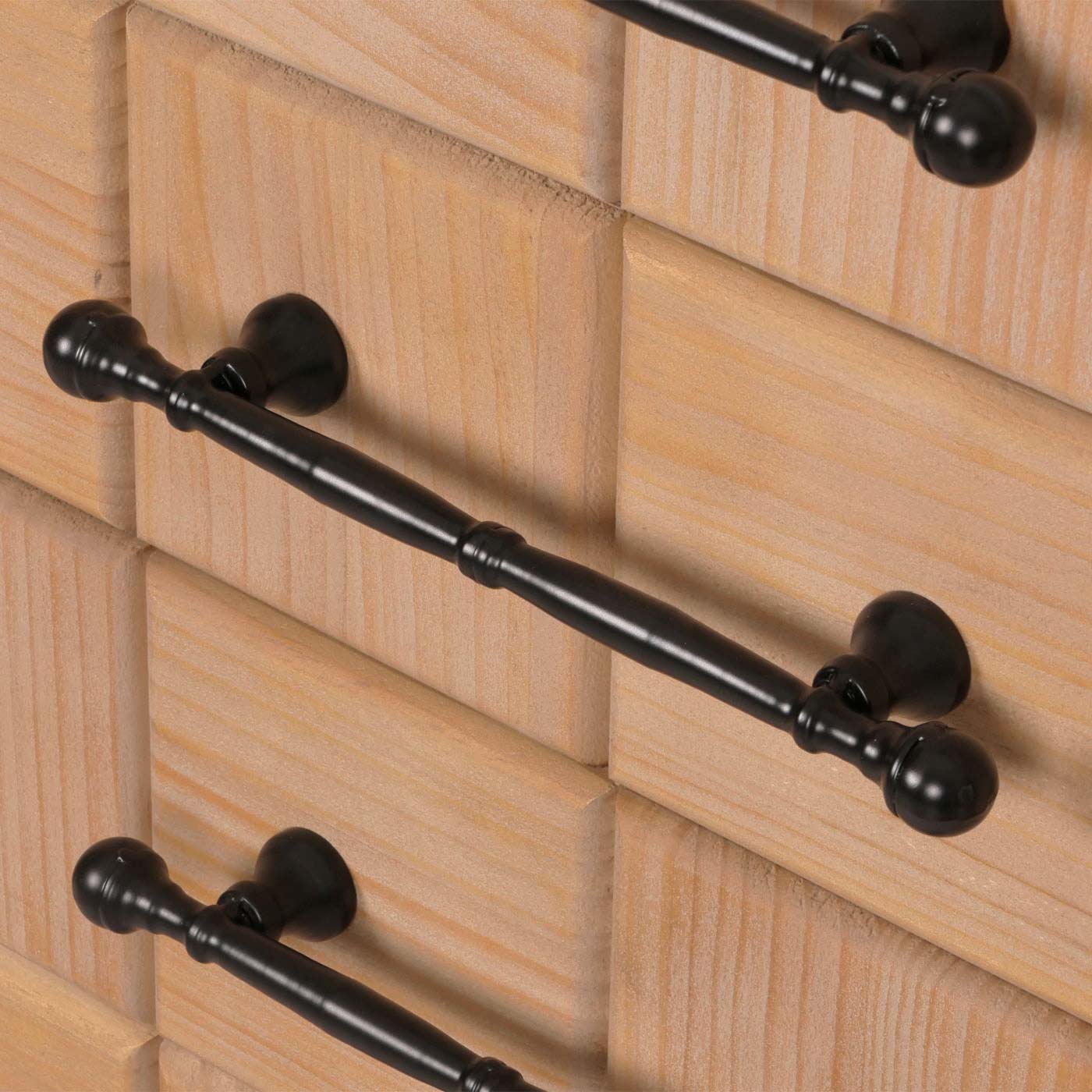 Cosmo Casa - Ladekast - Kast - Dressoir Highboard met Deuren en Lade - Massief MDF Hout - 92x140x42cm