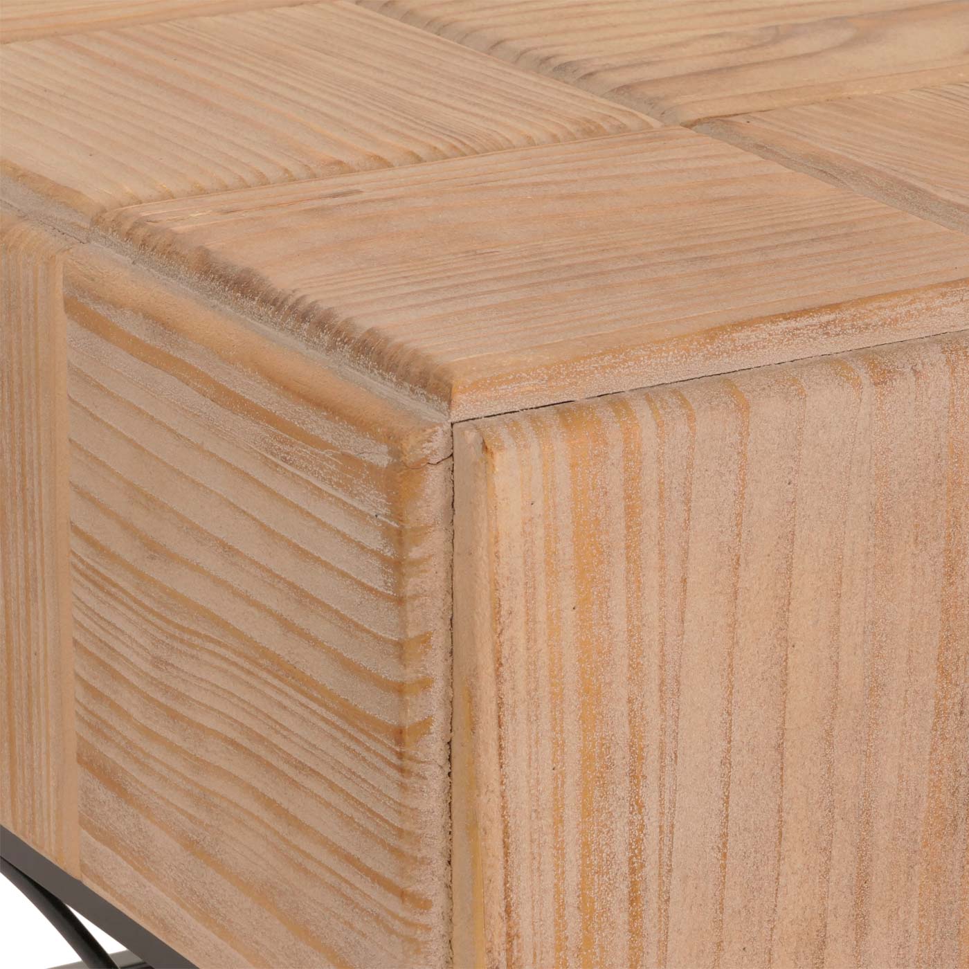 Cosmo Casa - Salontafel - Woonkamer Bijzettafel - Massieve MDF Houten Plank - 51x120x61 cm