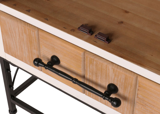 Cosmo Casa - Hoge Kast - Woonkamerkast met Deuren & Lade - Massief MDF Hout - 167x72x41 cm