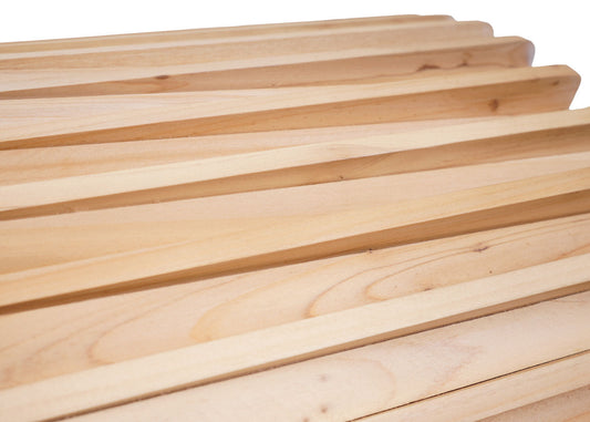 Cosmo Casa - Bijzettafel - Lounge en Salon Gebruik - Dennenhout - Natuurlijk Wit