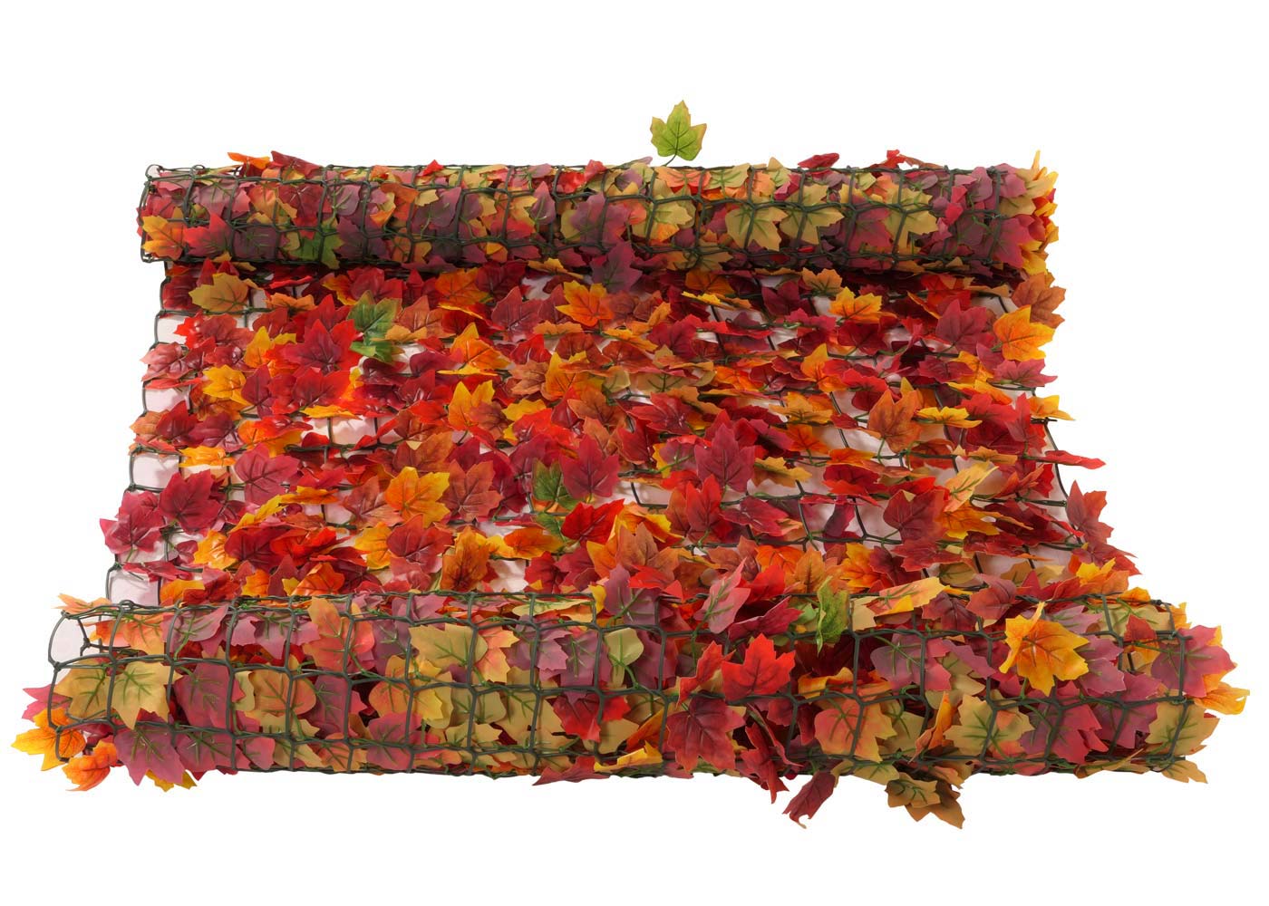 Cosmo Casa - Balkon Inkijkbescherming - Winddichte Bekleding - Esdoorn Rood-Geel - 300x150 cm