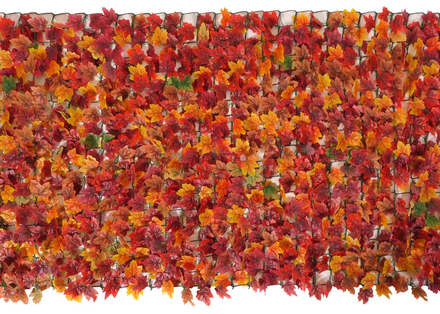 Cosmo Casa - Balkon Inkijkbescherming - Winddichte Bekleding - Esdoorn Rood-Geel - 300x150 cm