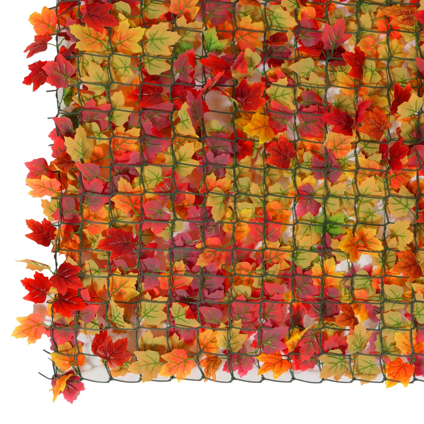 Cosmo Casa - Balkon Inkijkbescherming - Winddichte Bekleding - Esdoorn Rood-Geel - 500x150 cm