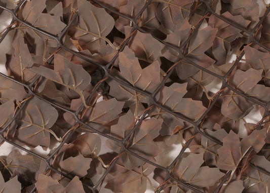 Cosmo Casa - Balkon Inkijkbescherming - Winddichte Bekleding - Esdoornbruin - 500x100 cm