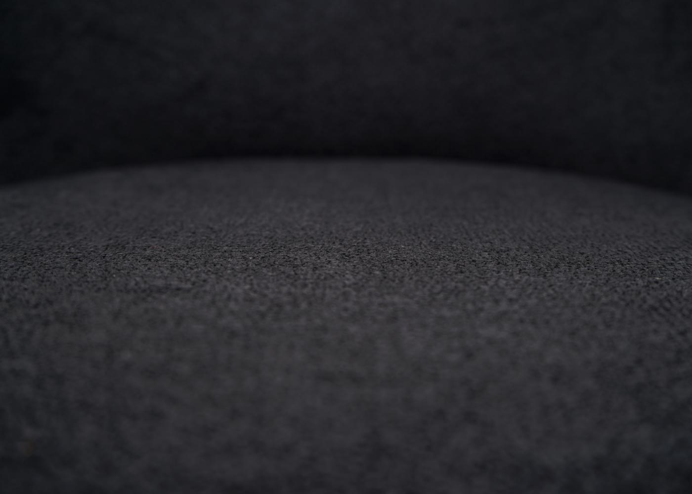 Cosmo Casa - Set van 2 Eetkamerstoelen - Keukenstoel - Draaibaar met Automatische Positionering - Textiel - Antraciet