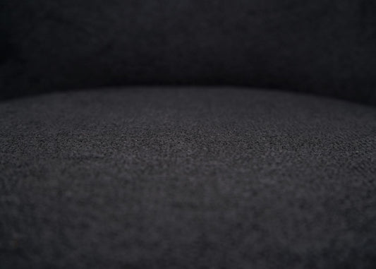 Cosmo Casa - Set van 2 Eetkamerstoelen - Keukenstoel - Draaibaar met Automatische Positionering - Textiel - Antraciet